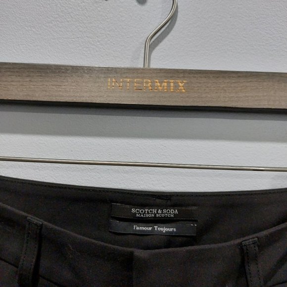 Scotch and Soda Black Tapered Slim Pants XS - Picture 3 of 9